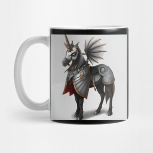 Armored unicorn Mug